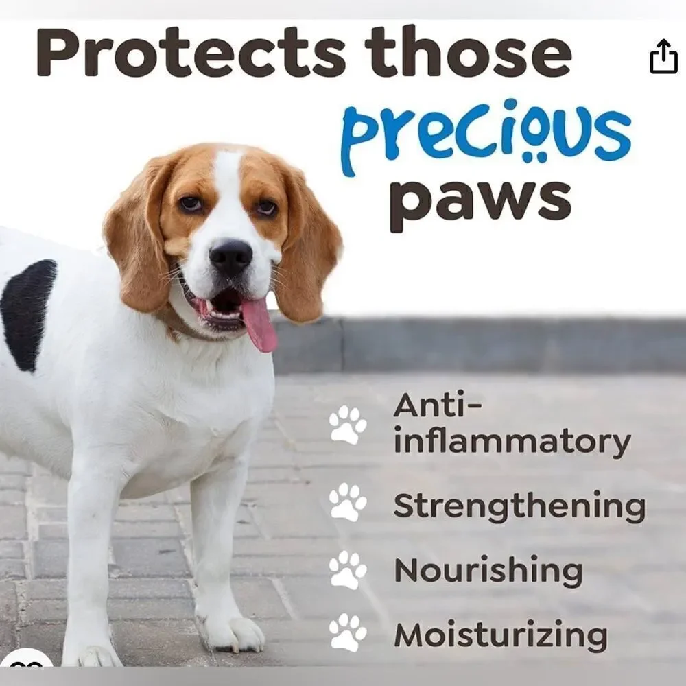 NIB Simply Natural Paw Protecting Balm for Dogs Moisturizing